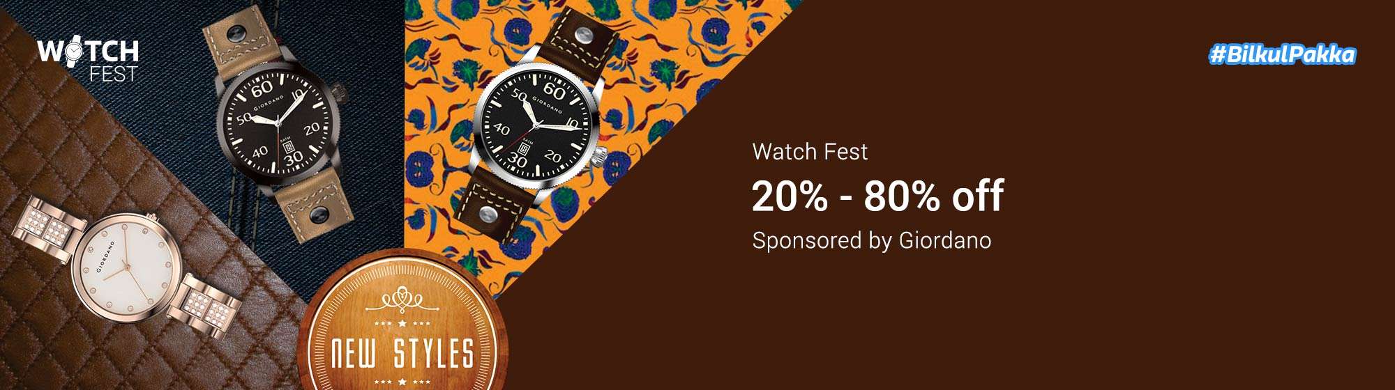 Flipkart discount offers watch